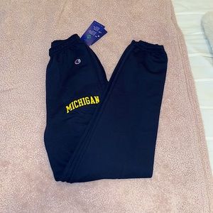 NWT University of Michigan Sweatpants